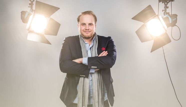 FREDDY KALAS: Den eneste musikalske katastrofen i årets Melodi Grand Prix. Foto: Kim Erlandsen