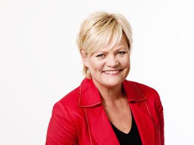 KRISTIN HALVORSEN: Får nødvendigvis færre stemmer, hvis Rødt vokser.