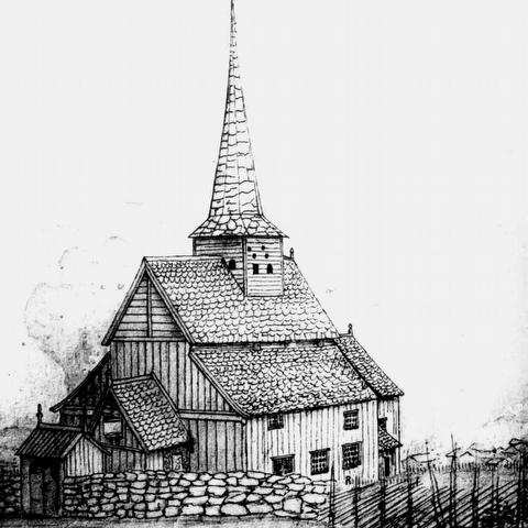 STAVKIRKE: Type kvinnelig?