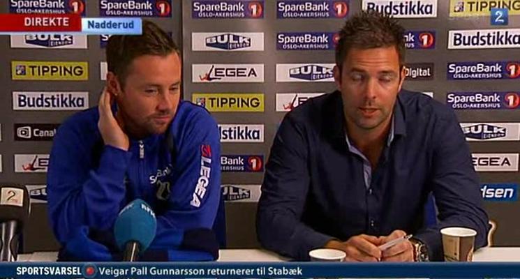 VEIGAR PALL GUNNARSSON & INGE ANDRE OLSEN: Idet Veigar vender tilbake til Stabæk fra Vålerenga.